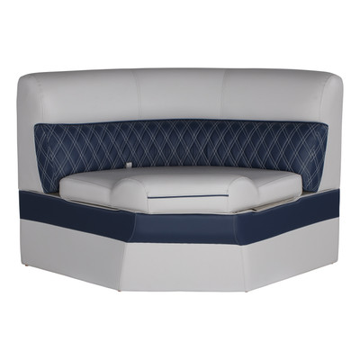 Lippert Sunset Collection 36" Radius Corner Pontoon Seat #2024021322