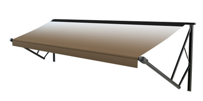 Solera® 11' 3000XL Series RV Awning Roller Assembly - Sand Fade (Black when Closed) #V000334912