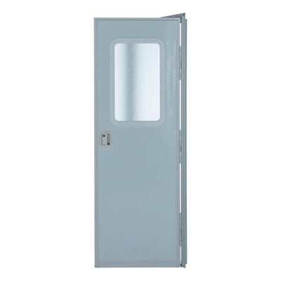 Lippert Right Hinge RV Square Entry Door with Screen Door - 24" x 76" (Polar White) #V000042625