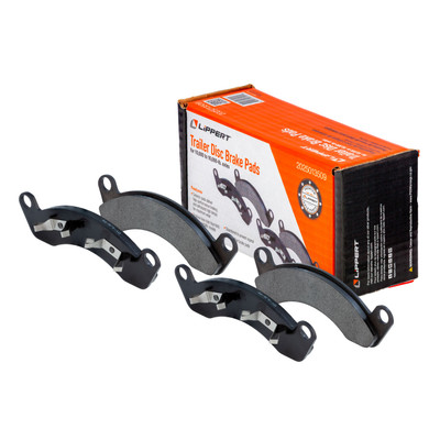 CURT Disc Brake Pad 2025013509 for 10,000-16,000 lb Axles, Ceramic, Easy Installation