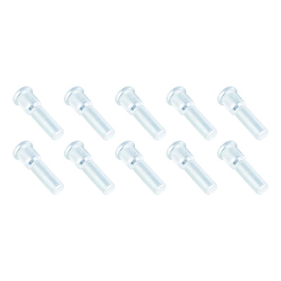 Lippert Trailer Axle Wheel Stud - 0.617" Knurl, 1/2"-20 Thread Size, 2" Shoulder Length (10-Pack) #2025027413