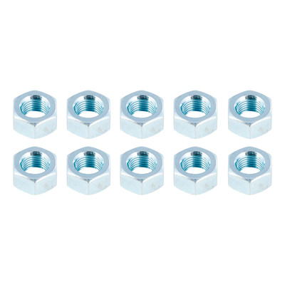 Lippert 2025027772 Trailer Brake Hex Mounting Nut, 7/16"-20 Thread Size, 10 Pack