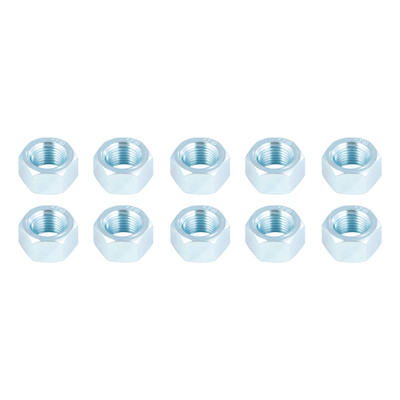 Lippert 2025027786 Trailer Brake Hex Mounting Nut, 1/2"-20 Thread Size, 10 Pack