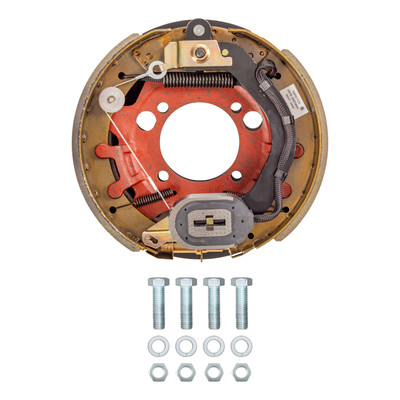 Lippert 2024055287 Electric Trailer Brake Assembly, 12-1/4" x 3-3/8", 8,000 lbs., Right Side, Retail Box