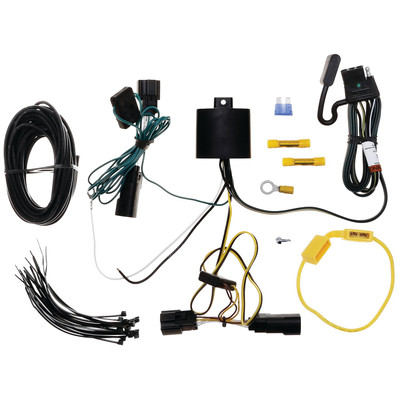 Tekonsha T-One T-Connector Custom Harness, 4-Way Flat, w/Circuit Protected ModuLite HD Module 118888