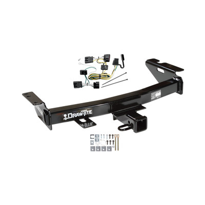 2005-2008 Chevrolet Uplander Draw-tite Class 3 Trailer Hitch, 2 Inch Square Receiver Bundle w/ Plug-n-Play T-One Wiring Harness