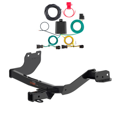 2025 - 2026 Hyundai Santa Cruz Curt 2", Class 3 Trailer Tow Hitch + 4-flat Wiring Kit 13486