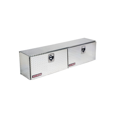 WEATHER GUARD 372-0-02 Hi-Side Truck Tool Box, 8.9 Cu Ft, 72.25" x 13.25" x 16", Aluminum Diamond Plate