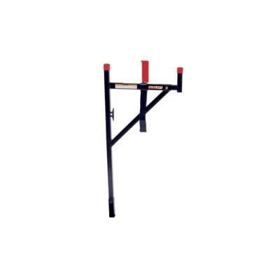 WEATHER GUARD 1450 250 lbs, 52.5" H x 58.5" L Horizontal Ladder Rack, In-Bed Steel Truck Rack, Black Powder Coat