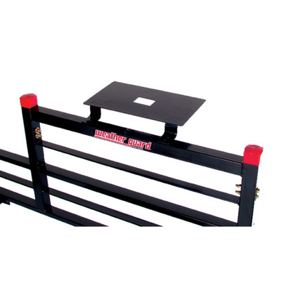 Weather Guard 1920 Cab Protector Ladder Mount, 12.25" H x 17.75" L, Steel Powder Coat, Rectangular Base