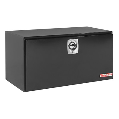 WEATHER GUARD 550-5-02 16.2 Cu Ft, 48" x 24" Steel Underbed Tool Box, Gloss Black Heavy Duty Welded