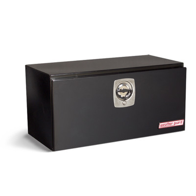 Weather Guard 536-5-02 6.2 Cu Ft, 36.63" x 18.25" x 18.13" Underbed Tool Box, Heavy Duty Steel, Gloss Black