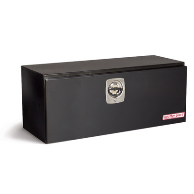 WEATHER GUARD 548-5-02 9.1 Cu Ft, 48" x 18" Steel Underbed Tool Box, Gloss Black Heavy Duty Welded
