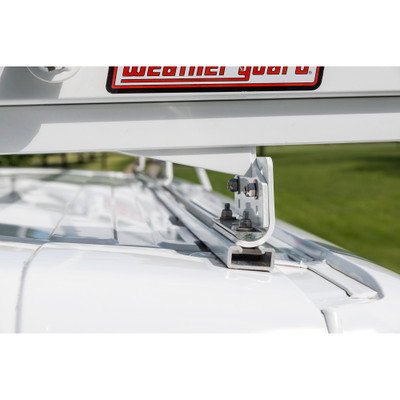 Weather Guard 85" x 1.5" x 0.75" Compact Van Roof Mounting Channel Kit 2085-0-01, Aluminum Construction