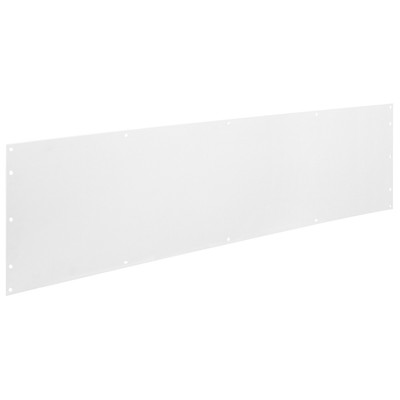Weather Guard 9606-3-02 Back Panel, 60" Wide x 7.75" High, White Steel Van Storage Accessory Panel Unit