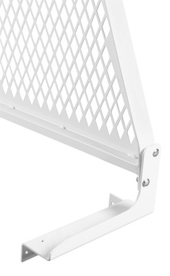 Weather Guard 1915-3-02 Cab Protector Mounting Kit, 62.5-63" Bed Width, 13"H x 11"L x 5"W Steel White