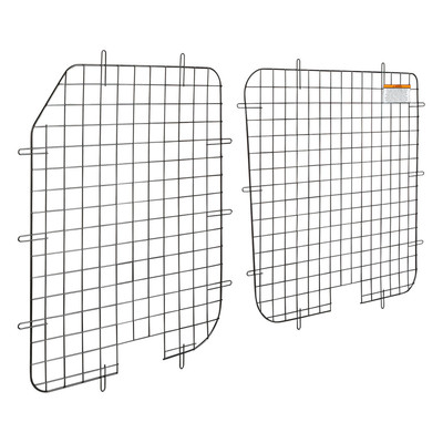 WEATHER GUARD 88061 7 Gauge Steel, 27"H x 41"W Window Screen, Sliding Side Door, Low Roof Van, Black
