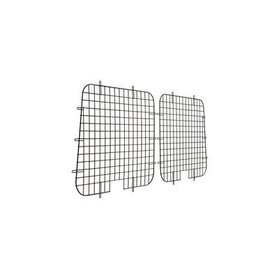 Weather Guard 88022 Rear Door Window Screens, 22.13" x 23.13", 7 Gauge Steel, Black Powder Coat, Set of 2