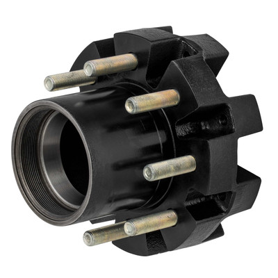Lippert Threaded Idler Hub - 12,000-lb. 8 on 6-1/2", 16-17-1/2" Wheels, 5/8" Studs, Oil 696691