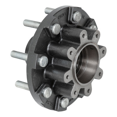 Lippert Threaded Trailer Idler Hub - 16K, 8 on 275 mm, 17-1/2" Wheel, M22 Studs, Grease 2021092679