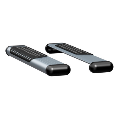 LUVERNE O-Mega II 6" x 36" Silver Aluminum Side Steps, Select Chevy Express, GMC Savana 583036-570340