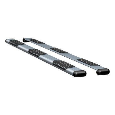 LUVERNE O-Mega II 6" x 114" Silver Aluminum Side Steps (No Brackets) 583114