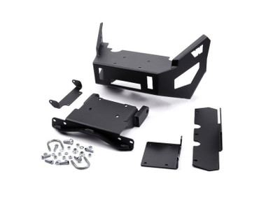Warn 102506 Winch Bumper Black Powder-Coated Steel