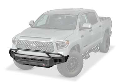 Warn 107270 Ascent XP Front Bumper Toyota Tundra Black Steel