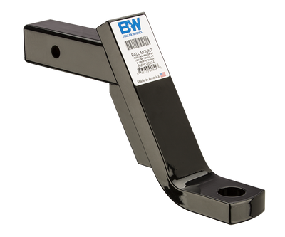 B&W 16000 6" Drop  Balls, Adjustable Ball Mount Hitch for 2" Receivers BQVLBMHD30014