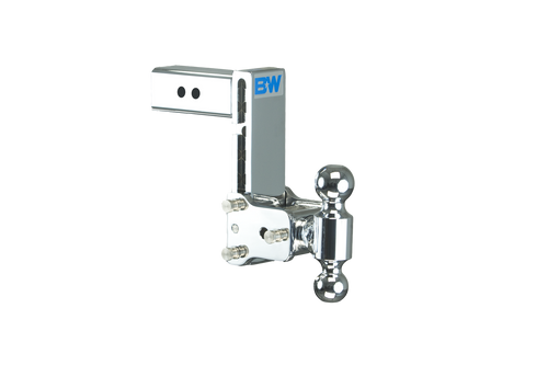 B&W 14.5K 7" Drop 7.5" Rise (2-5/16", 2" Balls) Adjustable Ball Mount Hitch For 2-1/2" Recievers  TS20040C