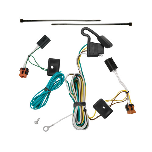2007-2012 GMC Acadia Draw-tite Class 3 Trailer Hitch, 2 Inch Square Receiver Bundle w/ Plug-n-Play T-One Wiring Harness
