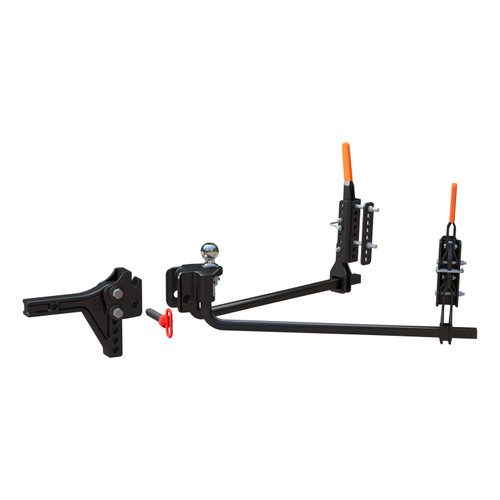 CURT TruTrack 2P Trailer-Mounted Weight Distribution Hitch, 8-10K 17510