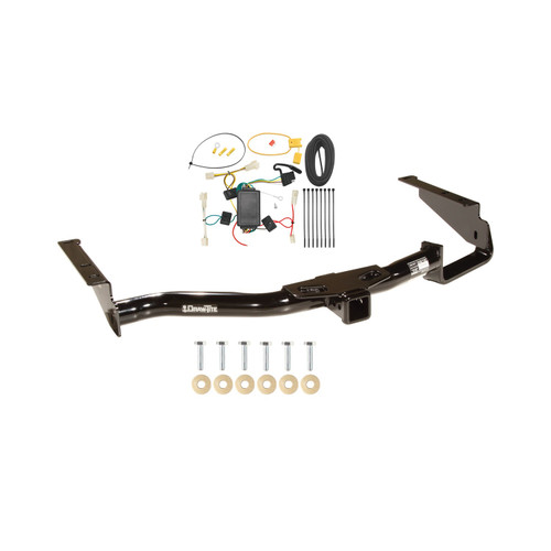2004-2006 Lexus RX330 Draw-tite Class 3 Trailer Hitch, 2 Inch Square Receiver Bundle w/ Plug-n-Play T-One Wiring Harness