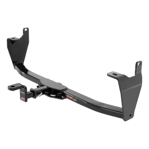 CURT 121423 Class 2 Trailer Hitch with Ball Mount, 1-1/4-In Receiver, Fits Select Jeep Renegade