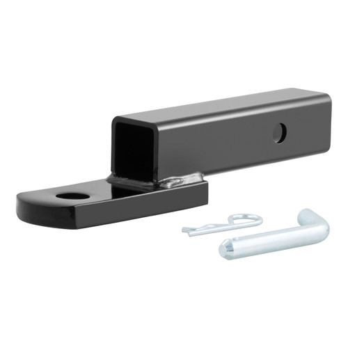 CURT 45012 Class 3 Trailer Hitch Ball Mount and Pin, Fits 2-Inch Receiver, 7,500 lbss, 1-Inch Hole, 2-In Drop, 3/4-Inch Rise