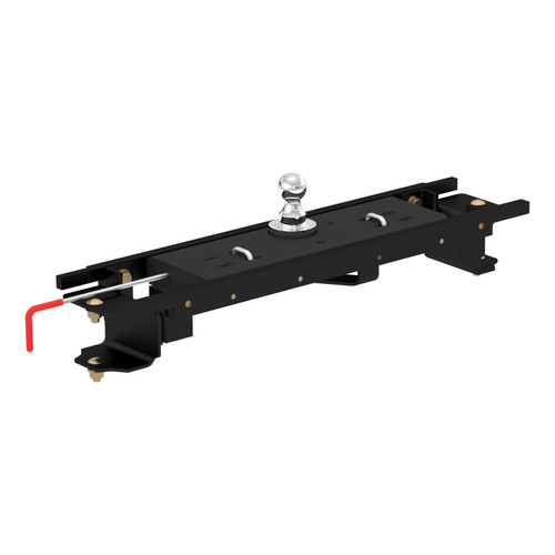 CURT 60751 Double Lock Gooseneck Hitch, 2-5/16-Inch Flip-Over Ball 30K, Fits Select Toyota Tundra, 6.5-Foot Bed
