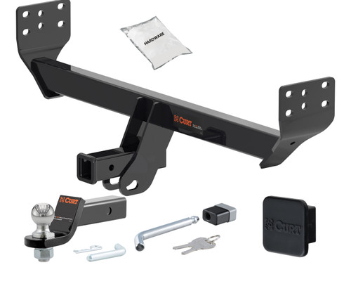 21 - 24 GEO GEO 2in. CURT Trailer Hitch + Ball Mount + Cover + Lock Kit HWA1016