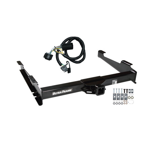 2000-2002 Chevrolet Suburban 2500 w/Amber Turn Signals Draw-tite Class 4 Trailer Hitch, 2 Inch Square Receiver Bundle w/ Plug-n-Play T-One Wiring Harness 41930