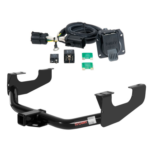 97 - 99 Ford F-250LD New body Curt 2", Class 3 Trailer Tow Hitch + 7-way Wiring Kit 13359