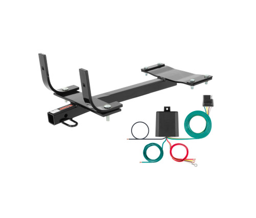 01 - 05 BMW 325Ci Coupe Curt 1-1/4", Class 1 Trailer Tow Hitch + 4-flat Wiring Kit 11174