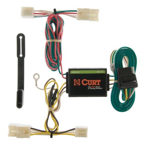 2009 - 2012 Hyundai Elantra Hatchback Curt 1-1/4", Class 1 Trailer Tow Hitch + 4-flat Wiring Kit 11471