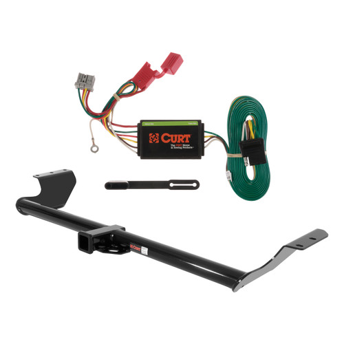 05 - 10 Honda Odyssey Curt 2", Class 3 Trailer Tow Hitch + 4-flat Wiring Kit 13068