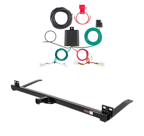 1978 - 1987 Buick Regal RWD, excluding wagon Curt 1-1/4", Class 2 Trailer Tow Hitch + 4-flat Wiring Kit 12005