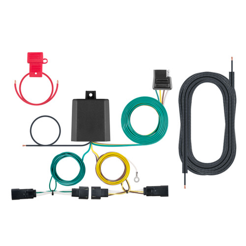 18 - 20 Buick Regal Sportback Excluding AWD Curt 1-1/4", Class 2 Trailer Tow Hitch + 4-flat Wiring Kit 12185