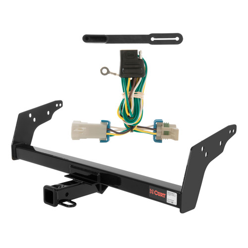 96 - 00 Isuzu Hombre Curt 2", Class 3 Trailer Tow Hitch + 4-flat Wiring Kit 13021 96 - 00 Isuzu Hombre Curt 2", Class 3 Trailer Tow Hitch + 4-flat Wiring Kit 13021