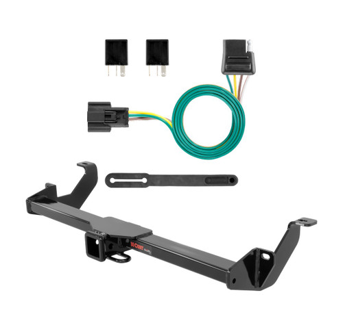 2017 - 2018 Buick Envision Curt 2", Class 3 Trailer Tow Hitch + 4-flat Wiring Kit 13292