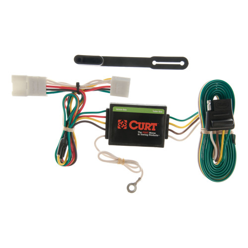1997 - 2001 Jeep Cherokee Curt 2", Class 3 Trailer Tow Hitch + 4-flat Wiring Kit 13084