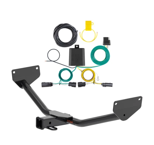 2024 - 2026 Chevrolet Trax Curt 2", Class 3 Trailer Tow Hitch + 4-flat Wiring Kit 13585