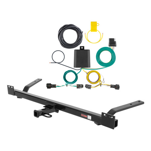 85 - 90 Buick LeSabre Wagon Curt 1-1/4", Class 2 Trailer Tow Hitch + 4-flat Wiring Kit 12041