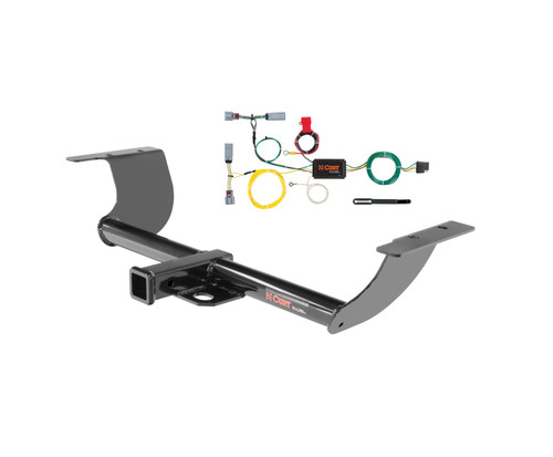 15 - 23 Chrysler 300 Curt 2", Class 3 Trailer Tow Hitch + 4-flat Wiring Kit 13236